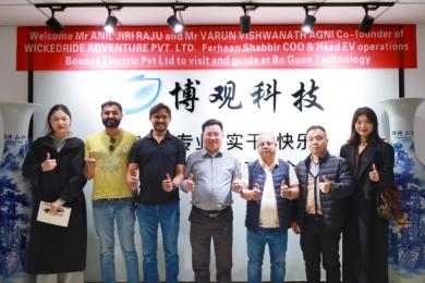 歡迎印度客戶來博觀科技公司實地考察交流合作